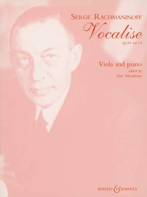 Rachmaninoff, S: Vocalise op. 34/14