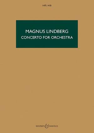 Lindberg, M: Concerto for Orchestra HPS 1418
