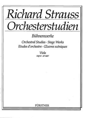 Strauss, R: Orchestral Studies Stage Works: Viola Vol. 2