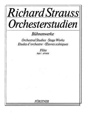 Strauss, R: Orchestral Studies Stage Works: Flute Vol. 1