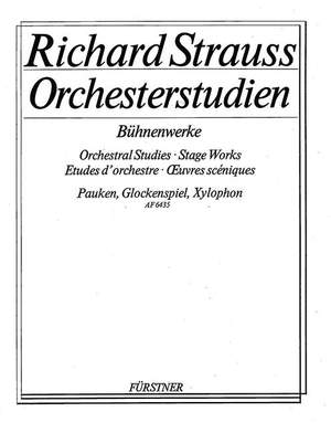 Strauss, R: Orchestral Studies Stage Works: Percussion