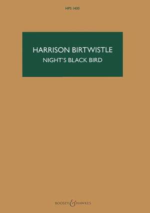 Birtwistle: Night's Black Bird