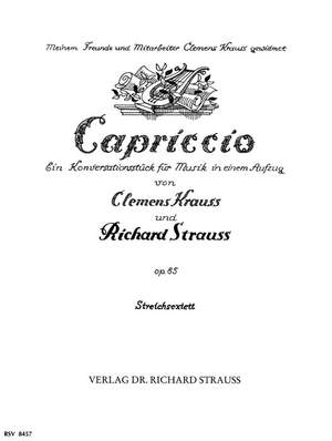 Strauss, R: Capriccio op. 85
