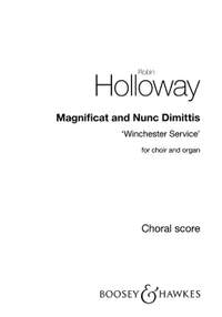 Holloway, R: Magnificat and Nunc Dimittis