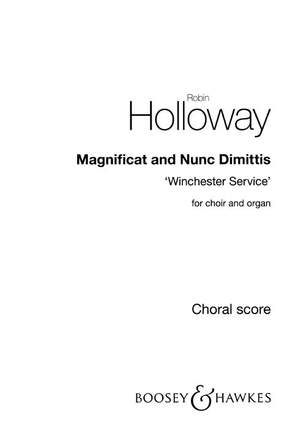 Holloway, R: Magnificat and Nunc Dimittis