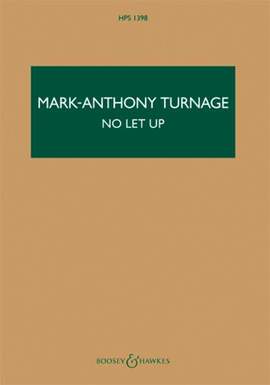Turnage, M: No Let Up HPS 1398