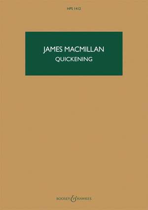 MacMillan, J: Quickening HPS 1412