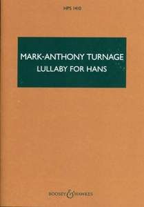 Turnage, M: Lullaby for Hans HPS 1410