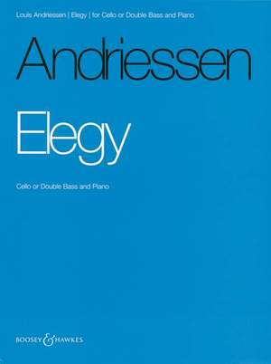 Andriessen, L: Elegy
