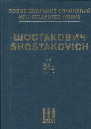 Shostakovich: The Limpid Stream op. 39 Vol. 1
