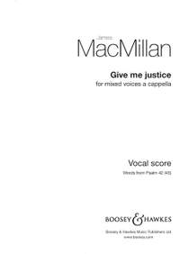 MacMillan, J: Give me justice