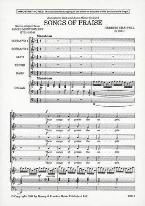 Chappell, H: Songs of Praise