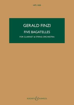Finzi: Five Bagatelles op. 23a HPS 1450