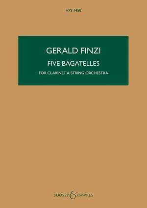 Finzi: Five Bagatelles op. 23a HPS 1450