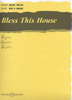 Brahe, M H: Bless this House in C