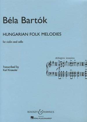 Bartók, B: Hungarian Folk Melodies