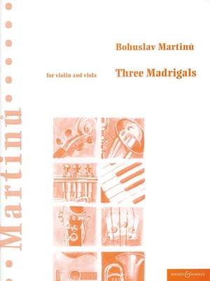 Martinu, B: Three Madrigals