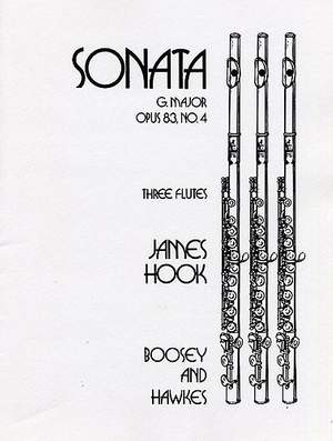 Hook, J: Sonata in G Major op. 83/4