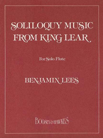 Lees, B: Soliloquy Music