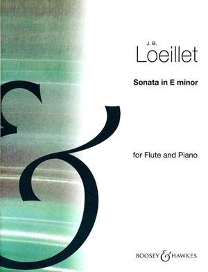 Loeillet, J B (: Sonata E minor