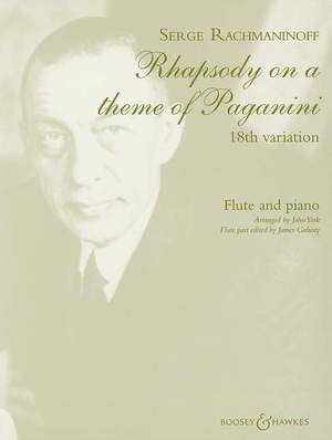 Rachmaninoff, S: Rhapsody on a Theme of Paganini