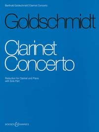 Goldschmidt, B: Klarinettenkonzert