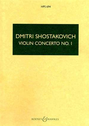 Shostakovich: Violin Concerto No. 1 in A minor op. 77