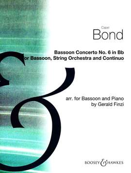 Bond, C: Fagottkonzert Nr. 6 B flat major