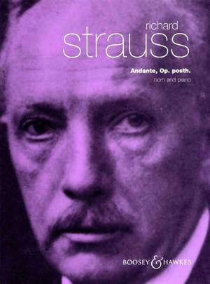 Strauss, R: Andante C-Dur C major o. Op. AV 86A