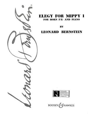 Bernstein, L: Elegy for Mippy I