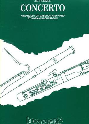 Hummel, J N: Konzert für Fagott und Orchester