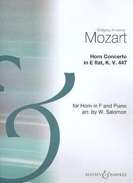 Mozart, W A: Horn Concerto in E flat E flat major K.V. 447