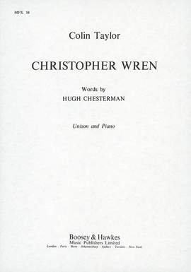 Taylor, J D: Christopher Wren MFS 54