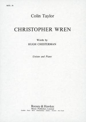 Taylor, J D: Christopher Wren MFS 54