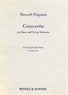 Ferguson, H: Concerto op. 12