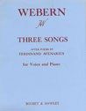 Webern, A: Drei Lieder