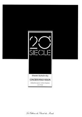 Kabalevsky, D: Violin Concerto op. 48