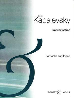 Kabalevsky, D: Improvisation op. 21