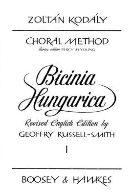 Kodály, Z: Choral Method Vol. 11/1