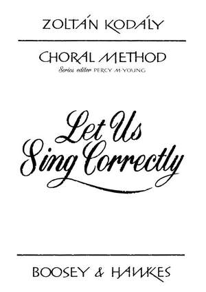 Kodály, Z: Choral Method Vol. 3