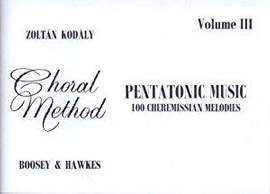 Kodály, Z: Pentatonic Music Vol. 3