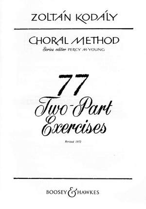 Kodály, Z: Choral Method Vol. 5