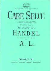 Handel, G F: Care Selve In F