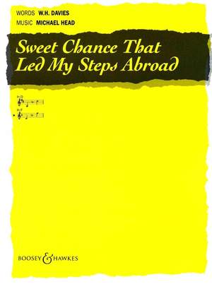 Head, M: Sweet Chance Led My Steps In F