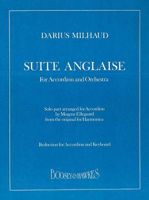 Milhaud, D: Suite Anglaise op. 234