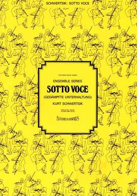 Schwertsik, K: Sotto Voce op. 39