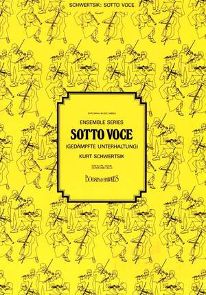 Schwertsik, K: Sotto voce op. 39