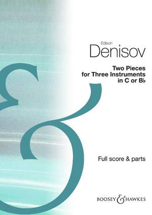 Denisov, E: Two Pieces for Three Instruments