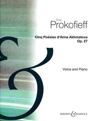 Prokofiev, S: Cinq Poésies d'Anna Akhmatova op. 27
