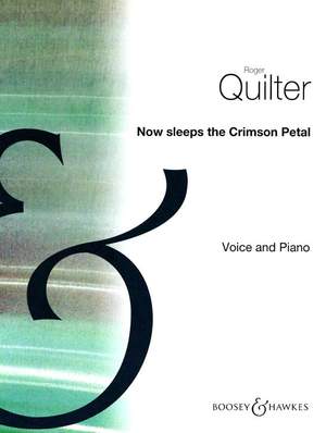Quilter R Now Sleeps The Crimson Petal E Flat Op 3 2 Presto Music
